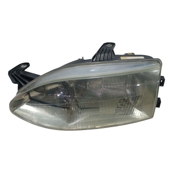 Farol Lado Esquerdo Cromado Fiat Palio 1997 Recuperado Esquerdo/motorista