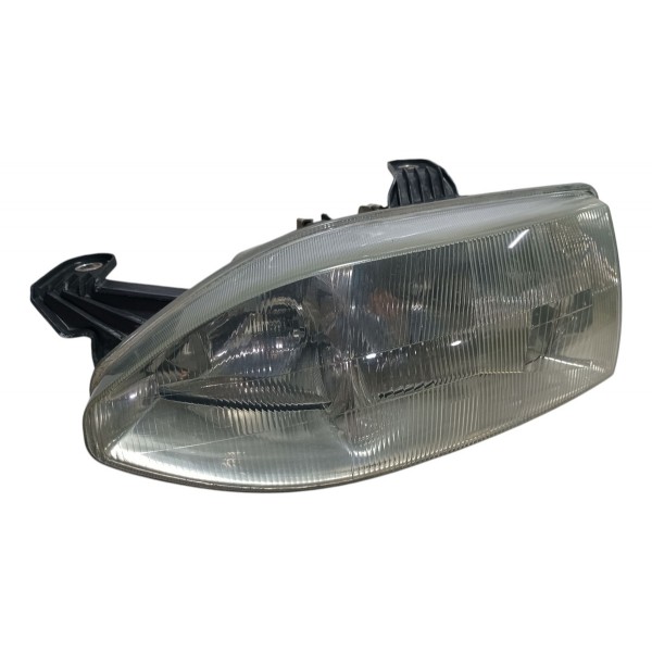 Farol Lado Esquerdo Cromado Fiat Palio 1997 Recuperado Esquerdo/motorista