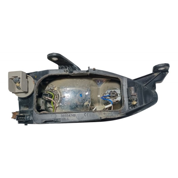 Farol Lado Esquerdo Cromado Fiat Palio 1997 Recuperado Esquerdo/motorista