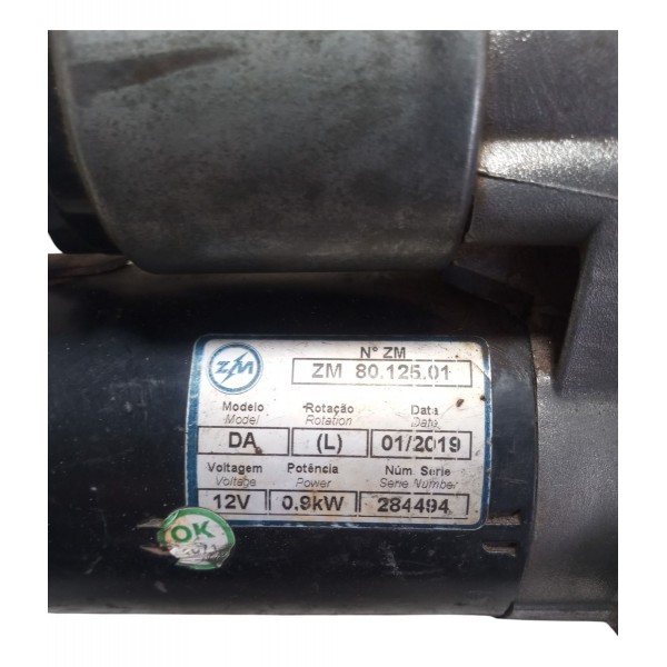 Motor De Arranque Partida Vw Gol G2 G3 G4 1.0 8v Usado