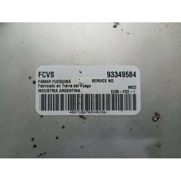 Módulo Injeção Gm Celta Corsa 1.0 2010 93349584 Fcvs