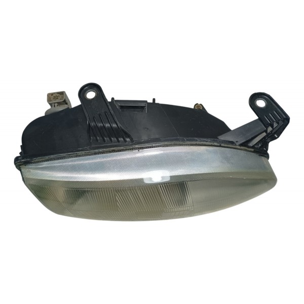 Farol Lado Direito Cromado Fiat Palio 1998 Recuperado Direito/passageiro