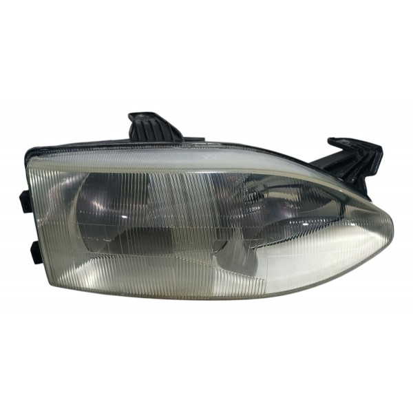 Farol Lado Direito Cromado Fiat Palio 1998 Recuperado Direito/passageiro
