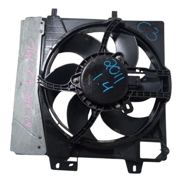 Defletor Com Ventoinha Citroen C3 1.4 2011