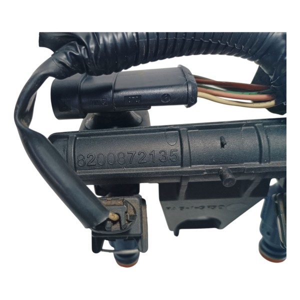 Flauta Com Bicos Injetores Renault Clio 1.0 16v 2011