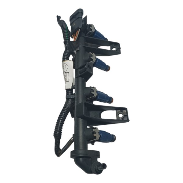 Flauta Com Bicos Injetores Renault Clio 1.0 16v 2011