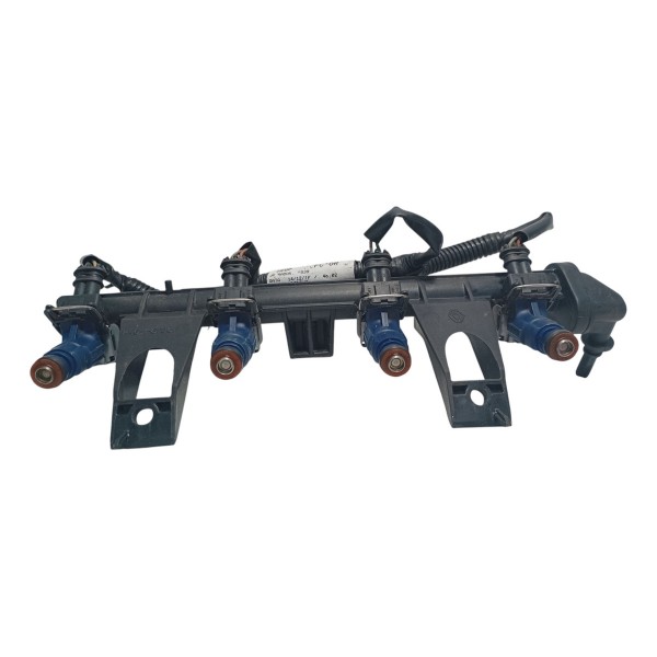 Flauta Com Bicos Injetores Renault Clio 1.0 16v 2011