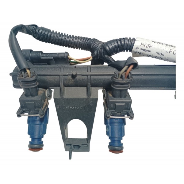 Flauta Com Bicos Injetores Renault Clio 1.0 16v 2011