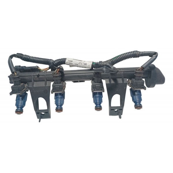 Flauta Com Bicos Injetores Renault Clio 1.0 16v 2011