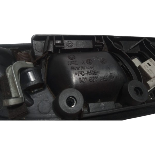 Maçaneta Interna Botão Trava Dianteira Esquerda Vw Polo 2003