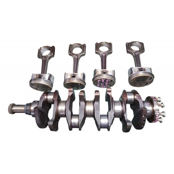 Virabrequim Pistões E Bielas Peugeot 307 2.0 16v Std 2010