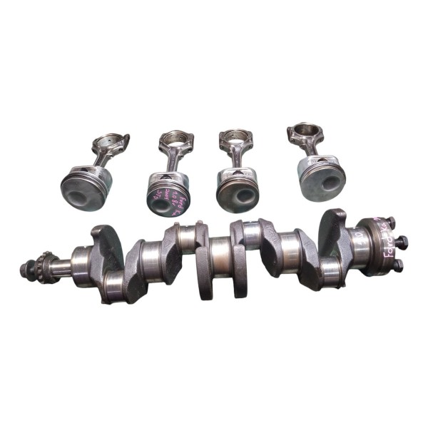 Virabrequim Pistões E Bielas Ford Ka 1.0 8v Std Zetec