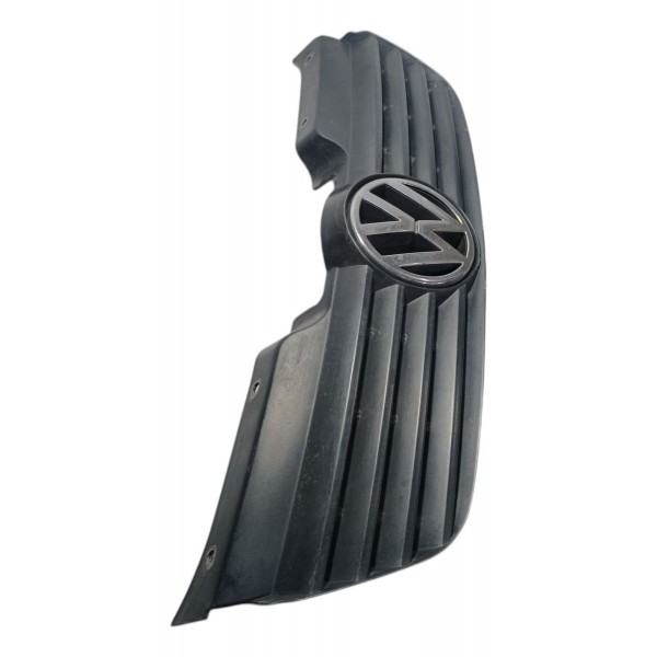 Grade Frontal Com Emblema Vw Gol G3 2002 Fosco