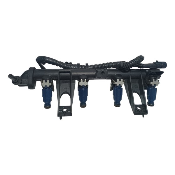 Flauta Com Bicos Injetores Renault Clio 1.0 16v 2010