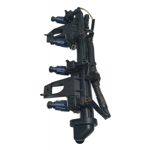 Flauta Com Bicos Injetores Renault Clio 1.0 16v 2010