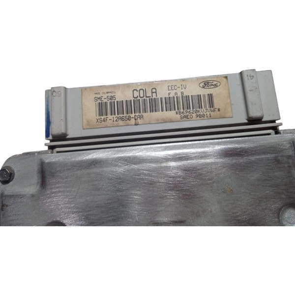 Módulo Injeção Ford Escort 1.8 Zetec Xs4f12a650caa Kit