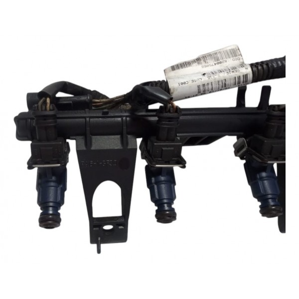 Flauta E Bicos Injetores Reanult Sandero 1.0 16v 2008