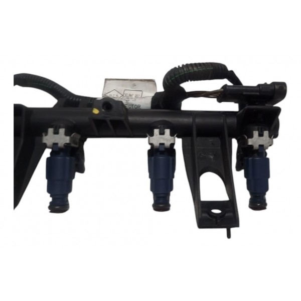 Flauta E Bicos Injetores Reanult Sandero 1.0 16v 2008