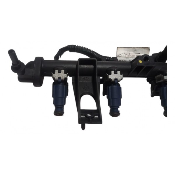 Flauta E Bicos Injetores Reanult Sandero 1.0 16v 2008