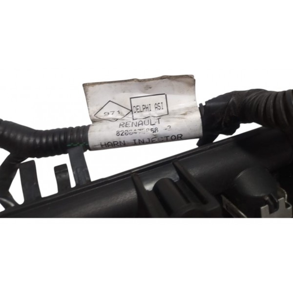 Flauta E Bicos Injetores Reanult Sandero 1.0 16v 2008