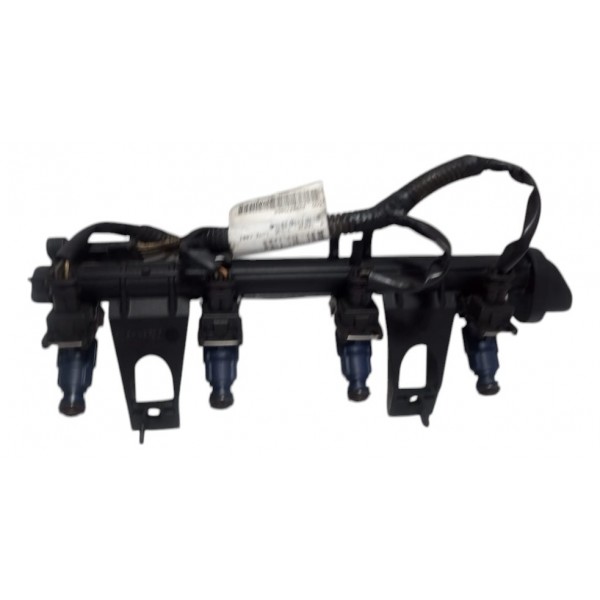 Flauta E Bicos Injetores Reanult Sandero 1.0 16v 2008