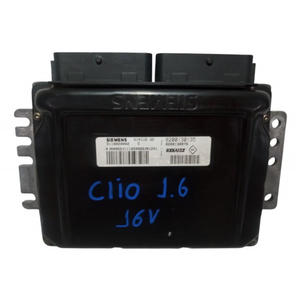 Módulo Injeção Renault Clio 1.6 16v 8200130135