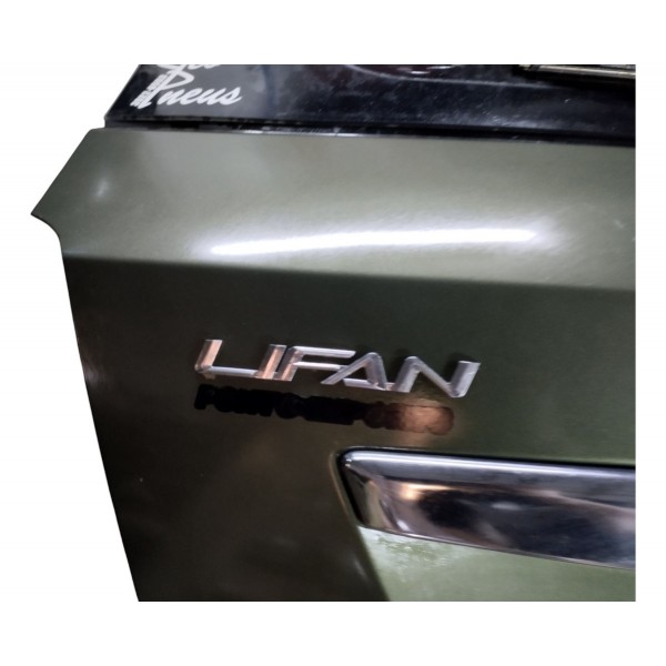 Tampa Traseira Capo Com Vidro Lifan X60 1.8 2013 Verde