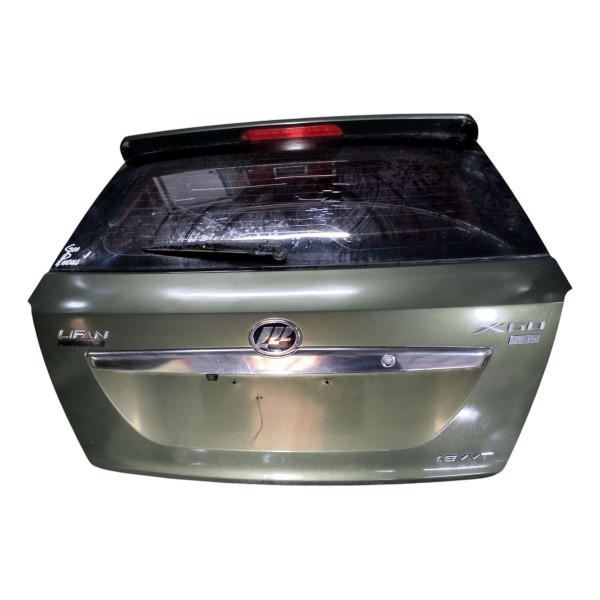 Tampa Traseira Capo Com Vidro Lifan X60 1.8 2013 Verde