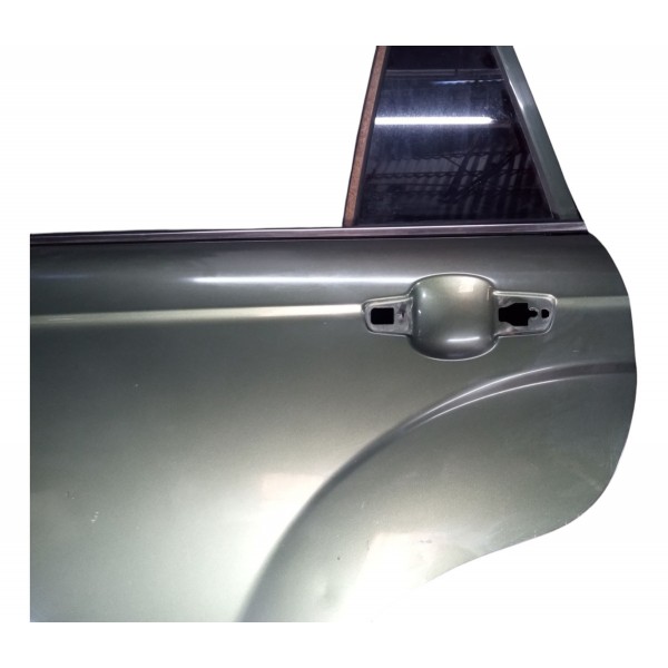 Porta Traseira Esquerda Lifan X60 2013 4p Usado Traseira Esquerdo Verde