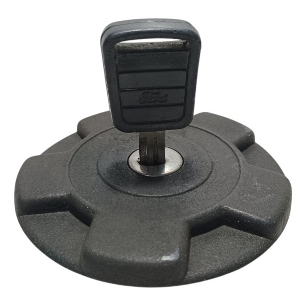 Tampa Tanque Combustível Ford Pampa 1988 Preto