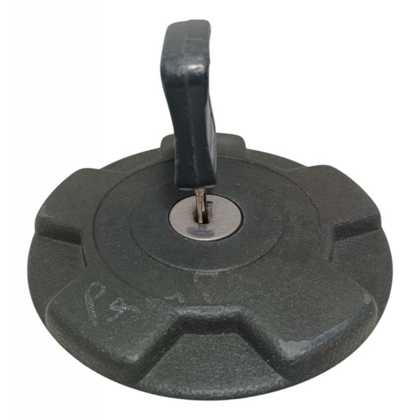 Tampa Tanque Combustível Ford Pampa 1988 Preto