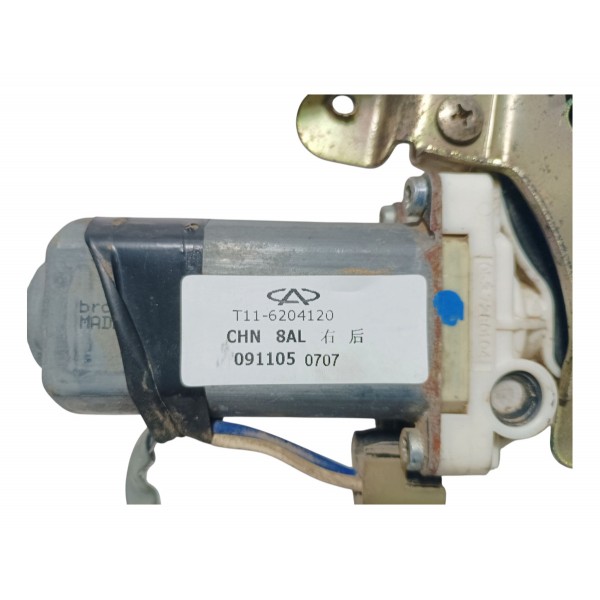 Máquina Vidro Elétrico Traseira Direita Chery Tiggo 2.0 2010