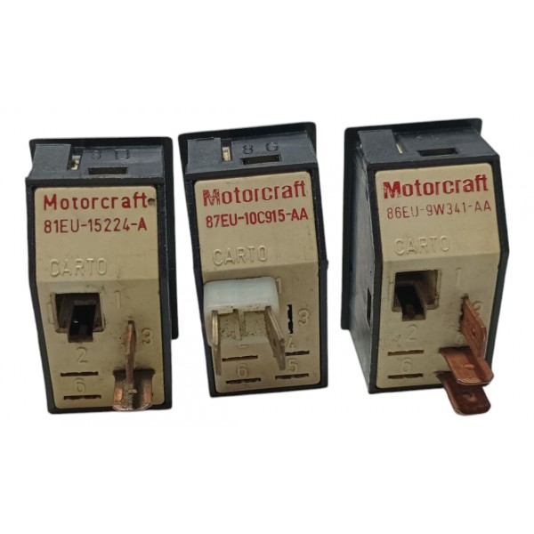 Botão Alerta Milha Partida Frio Ford Pampa 1988