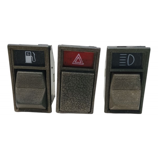 Botão Alerta Milha Partida Frio Ford Pampa 1988