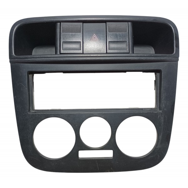 Moldura Painel Central Botão Alerta Vw Gol G4 2005