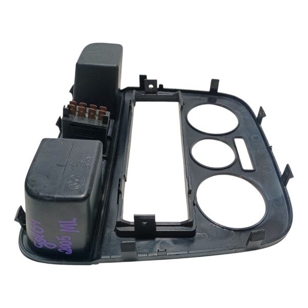 Moldura Painel Central Botão Alerta Vw Gol G4 2005