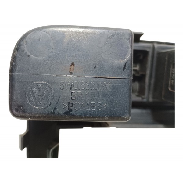 Moldura Painel Central Botão Alerta Vw Gol G4 2005