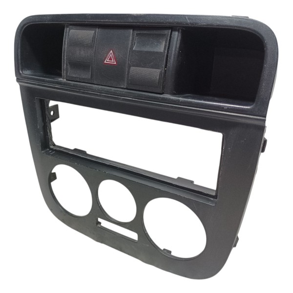 Moldura Painel Central Botão Alerta Vw Gol G4 2006