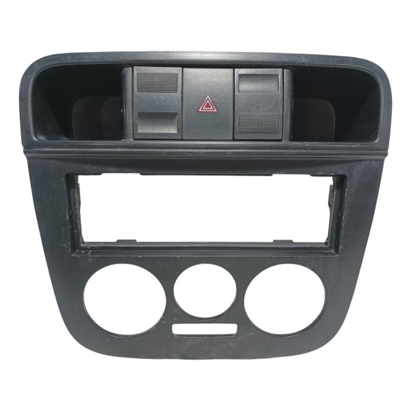 Moldura Painel Central Botão Alerta Vw Gol G4 2006