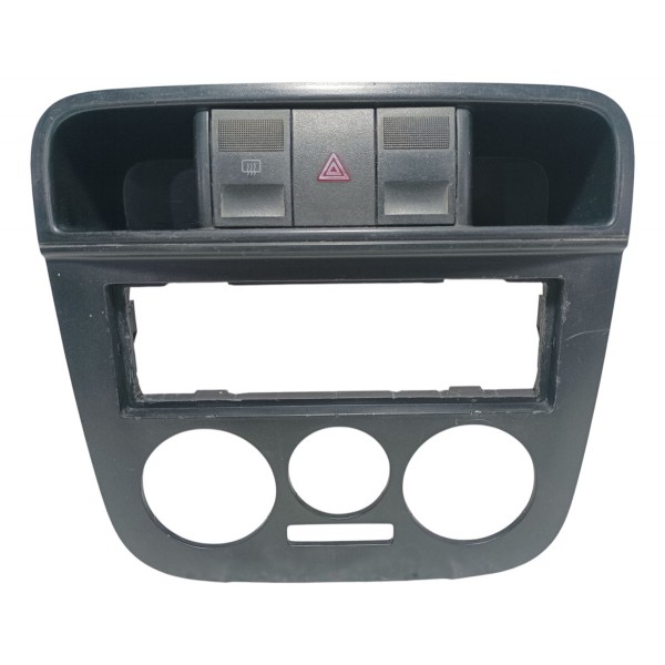 Moldura Central Botão Alerta Desembaçador Vw Gol G4 2007