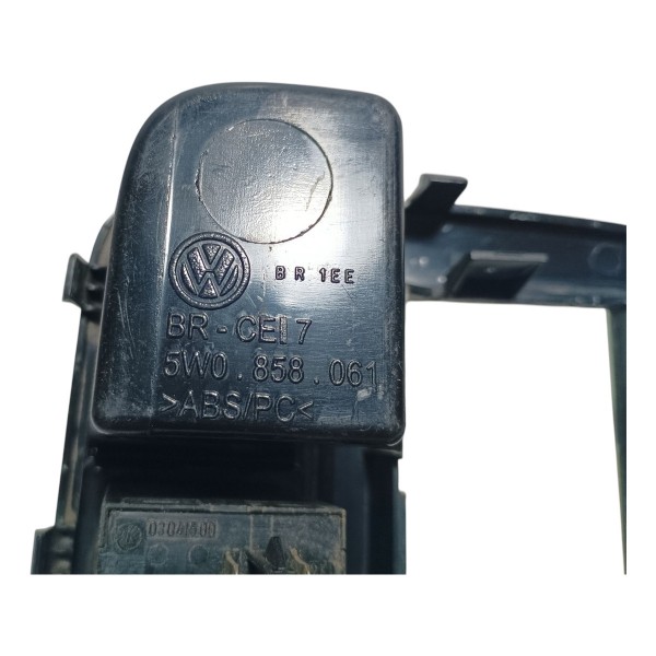 Moldura Central Botão Alerta Desembaçador Vw Gol G4 2005