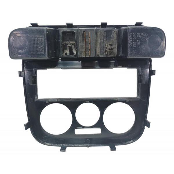 Moldura Central Botão Alerta Desembaçador Vw Gol G4 2005