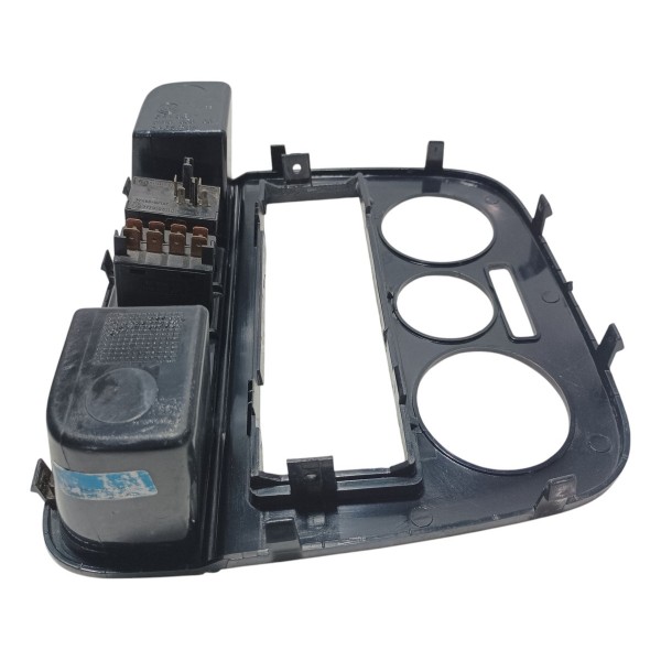 Moldura Central Botão Alerta Desembaçador Vw Gol G4 2005