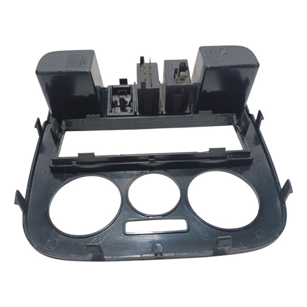 Moldura Central Botão Alerta Desembaçador Vw Gol G4 2005