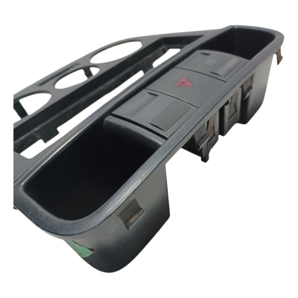 Moldura Central Botão Alerta Desembaçador Vw Gol G4 2005