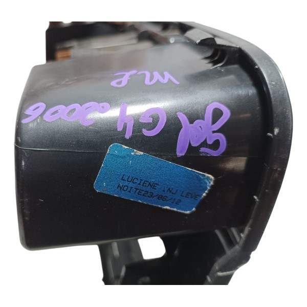 Moldura Central Botão Alerta Desembaçador Vw Gol G4 2006