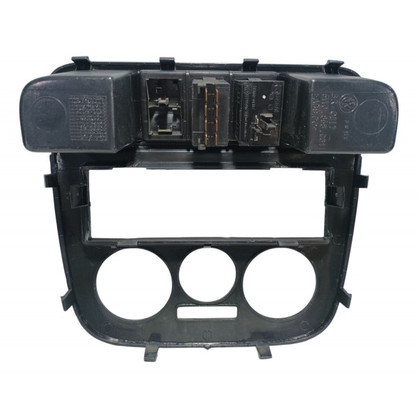 Moldura Central Botão Alerta Desembaçador Vw Gol G4 2006