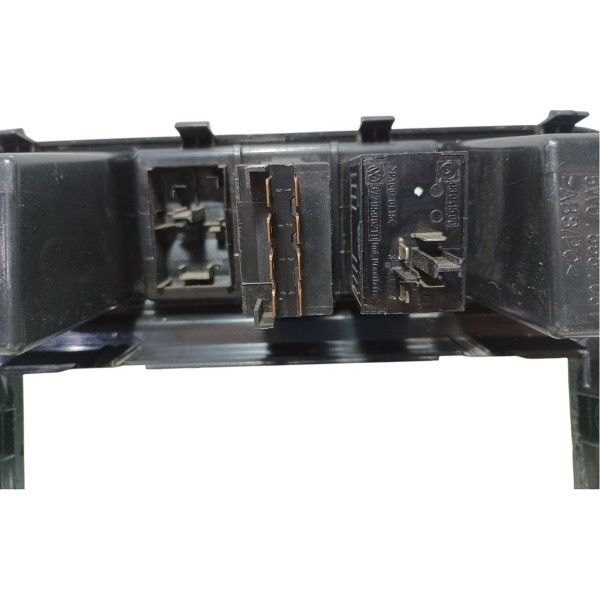 Moldura Central Botão Alerta Desembaçador Vw Gol G4 2006