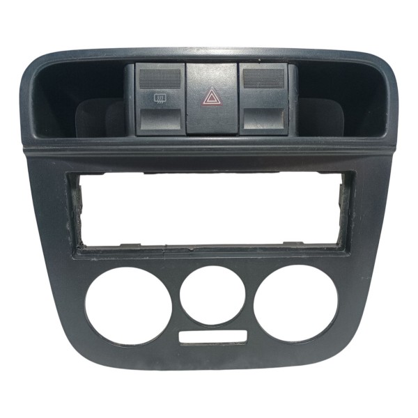 Moldura Central Botão Alerta Desembaçador Vw Gol G4 2006