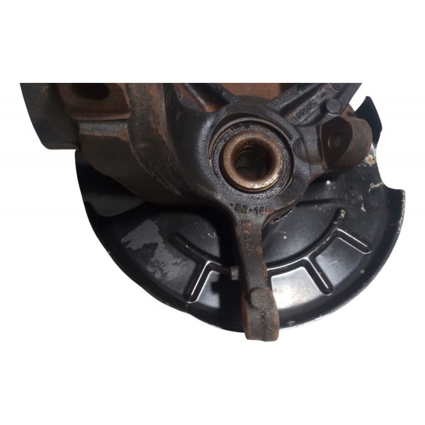 Montante Com Disco Dianteiro Vw Polo 2004 1.6 Esquerdo Usado